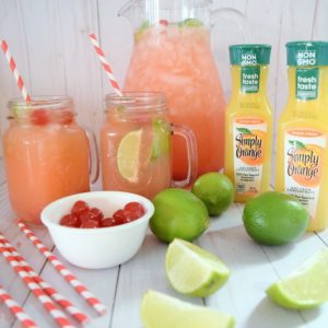 Cherry Limeade Orange Juice Sonic Sunrise