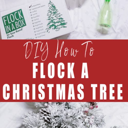 how to flock a tree