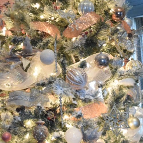 christmas tree flock diy