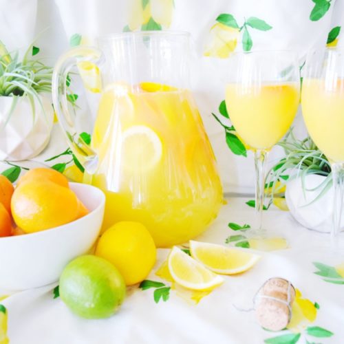 Best. Mimosas. Ever. Mango Mama Mimosa AKA Mom-osa Momosa Mother's Day Brunch Recipes What to Make for Mother's Day Mouth Watering Mimosas