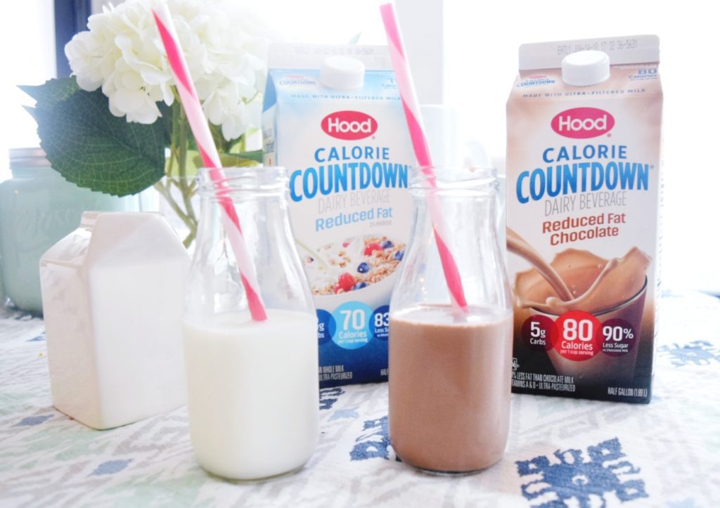 Hood Calorie Countdown Chocolate and 2% Dairy Beverage Less Sugar and More Protein than Regular Milk