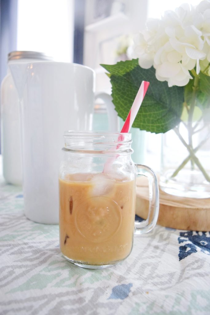 The Best Skinny Iced Coffee Healthy Iced Latte Recipe Make a Skinny Iced Coffee At Home Less Sugar More Protein