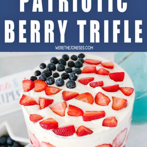 4th of july berry trifle dessert recipe