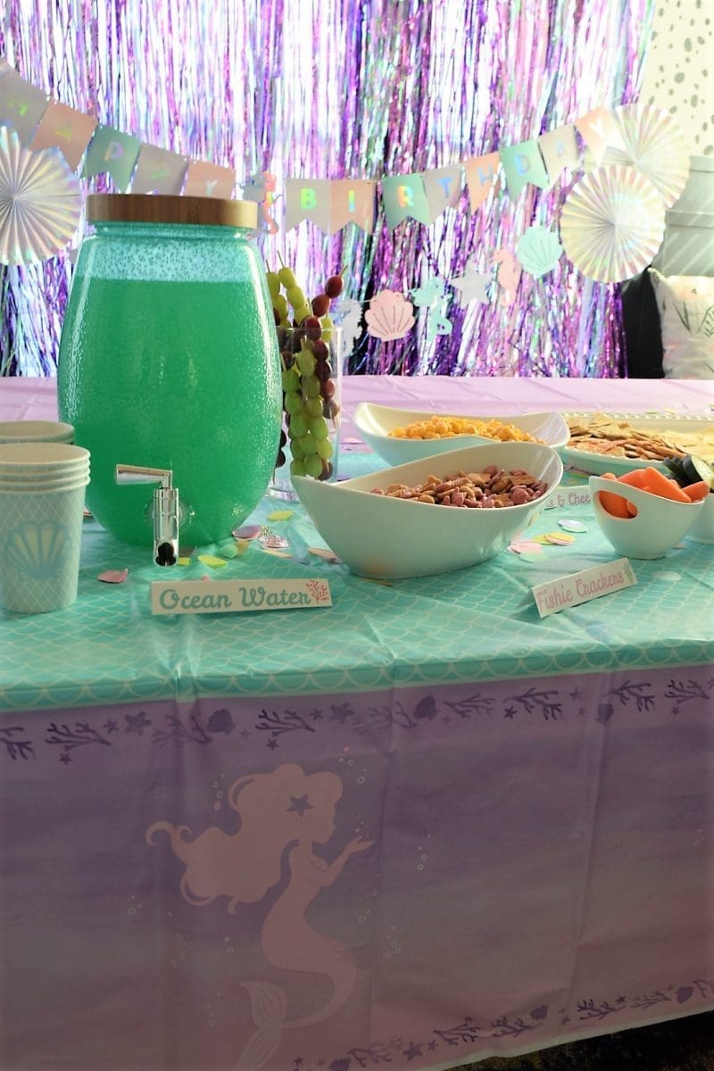 mermaid party ideas mermaid food ideas under the sea party