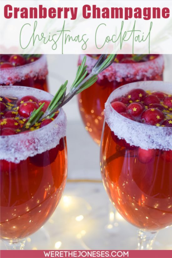 best holiday drinks cranberry champagne cocktail recipe