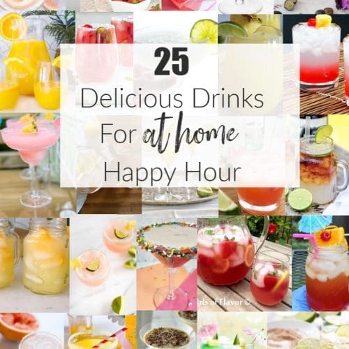 drinks for happy hour at home