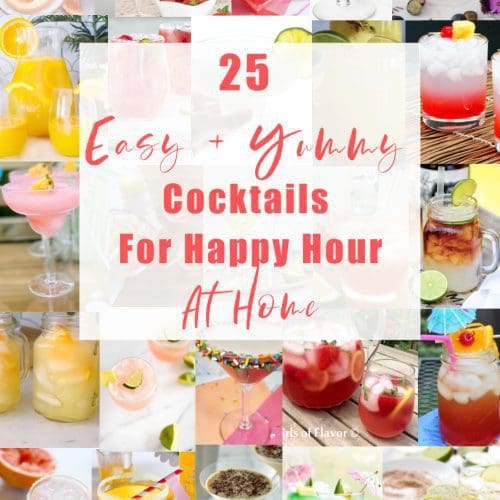 25 Delicious Drinks For At Home Happy Hour » We're The Joneses