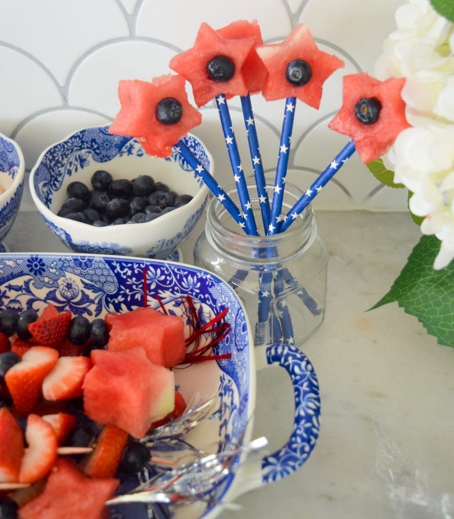 patriotic fruit kabobs