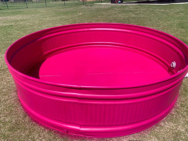 stock tank pool paint diy