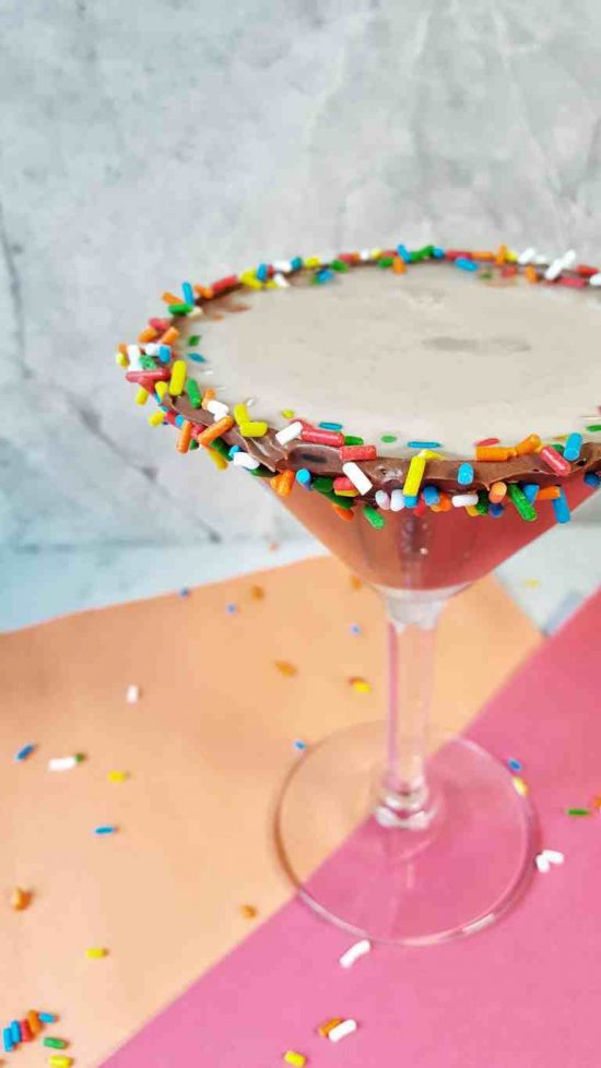 birthday cake martini drink recipe
