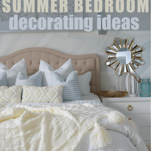 summer bedroom decor
