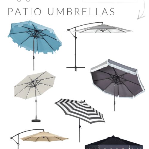 outdoor patio umbrellas