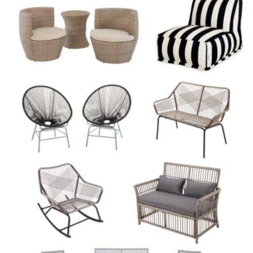 budget friendly patio seating ideas patio chairs patio sofa