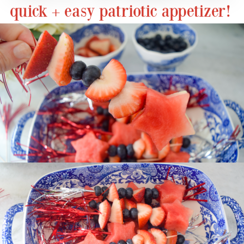 easy patriotic recipes fruit skewers