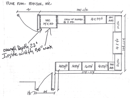 walk in closet design laundry room