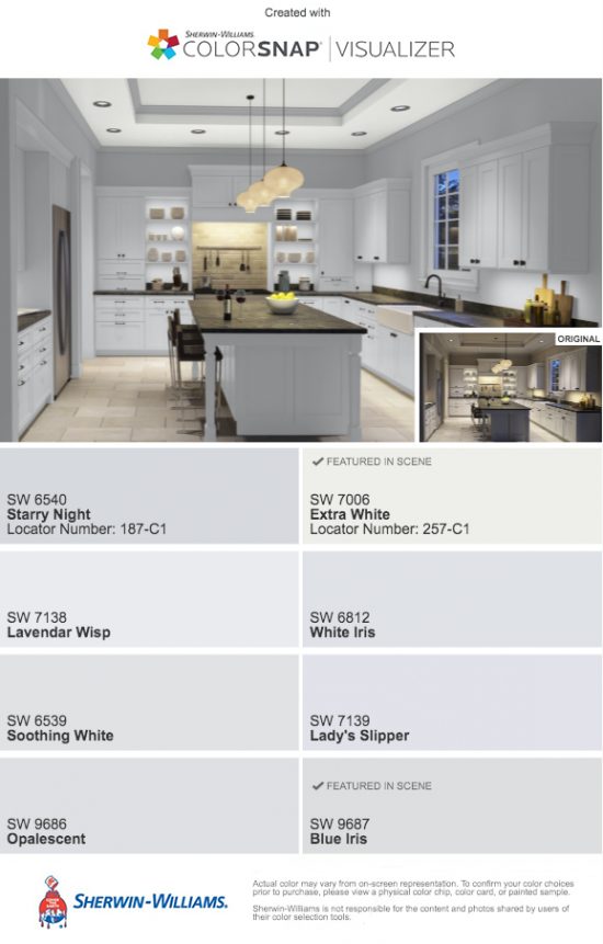 sherwin williams grey blue paint samples starry night soothing white opalescent 