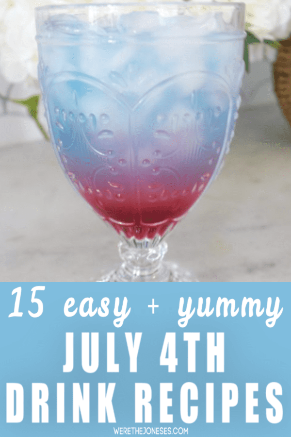 easy red white and blue drink recipes