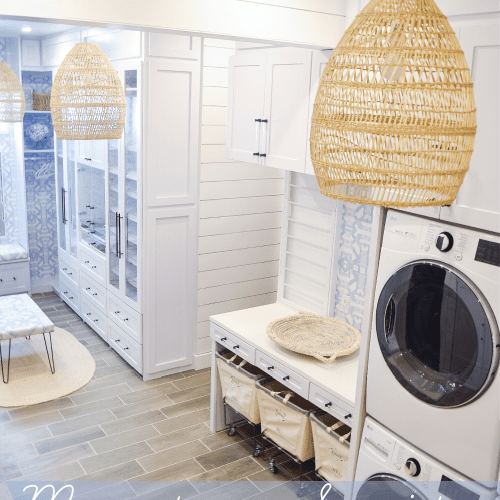 Master Suite Closet and Laundry Room