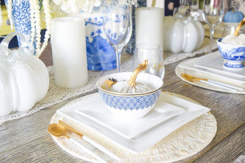 blue and white chinoiserie bowl