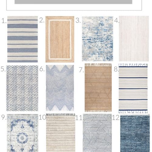 best coastal beach rugs