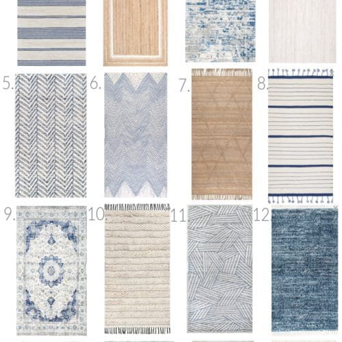 beach and coastal rug ideas