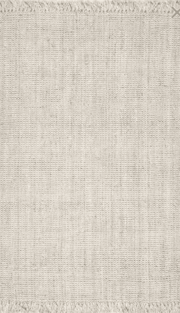 chunky ivory farmhouse rug