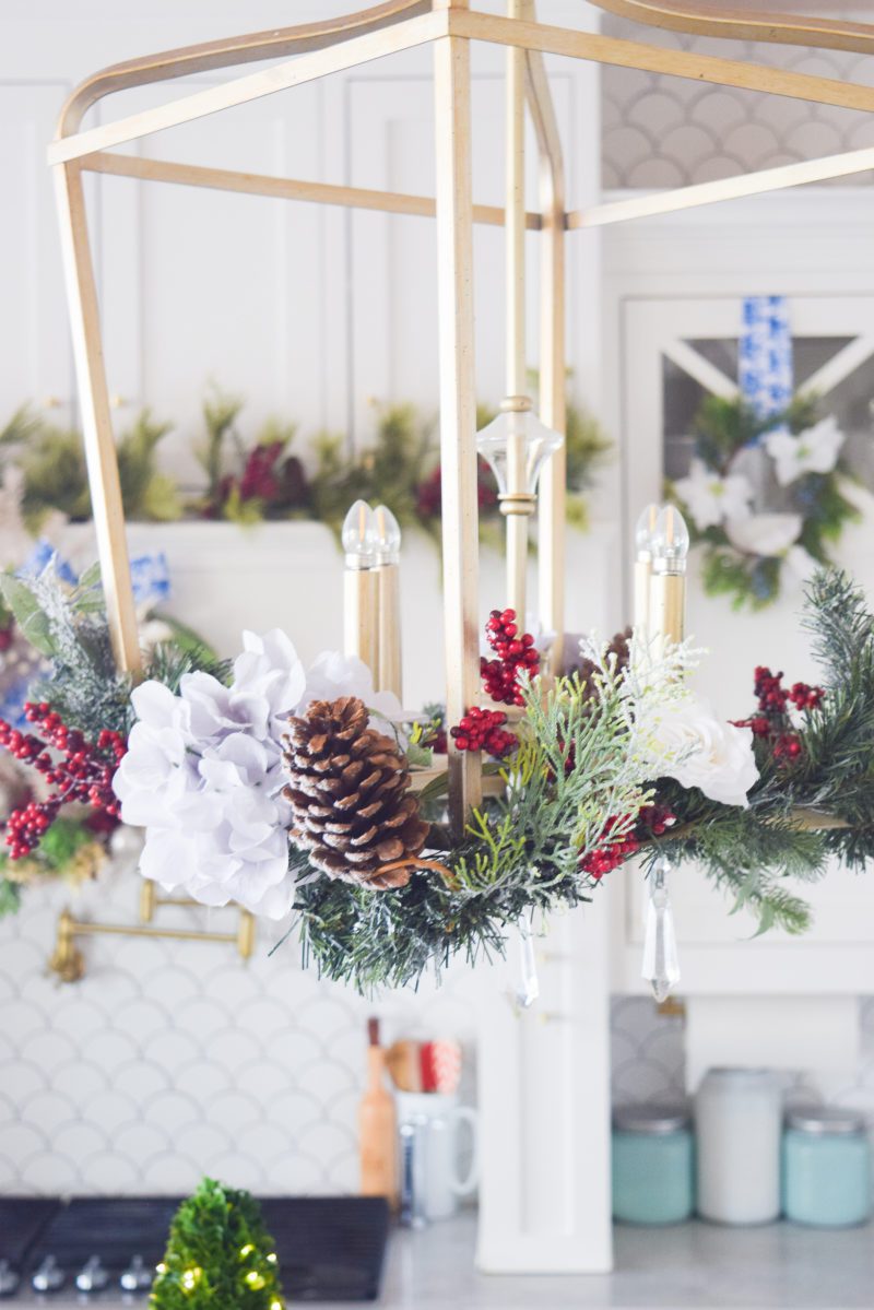 kitchen cabinet christmas decorations