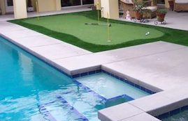 artificial turf putting green