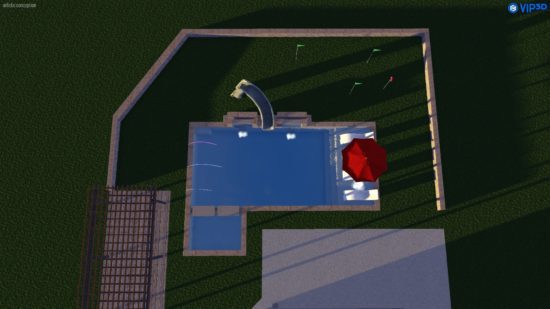 rectangle pool design ideas