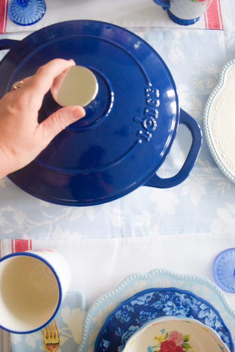 4th of july table setting