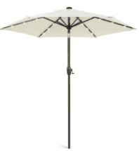 solar LED patio umbrella