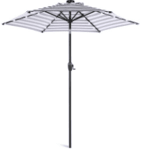 solar LED patio umbrella