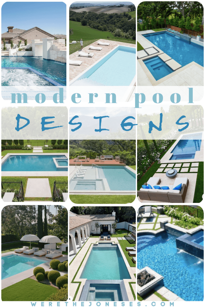 Modern Pool Design Ideas for Inground Swimming Pools