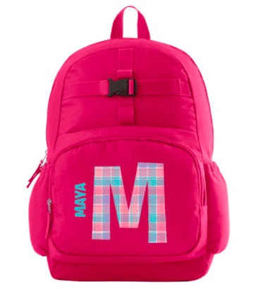 Personalized kids backpack