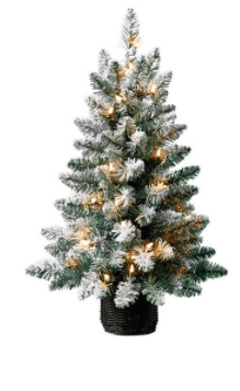 Pre-lit Christmas trees - Walmart