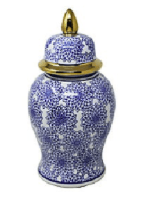 chrysanthemum ginger jars