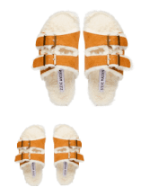 Steve Madden Faux Fur Slide