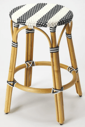 rattan bistro stool