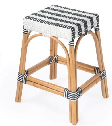 rattan counter stool