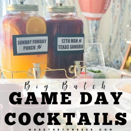 super bowl party drink recipes