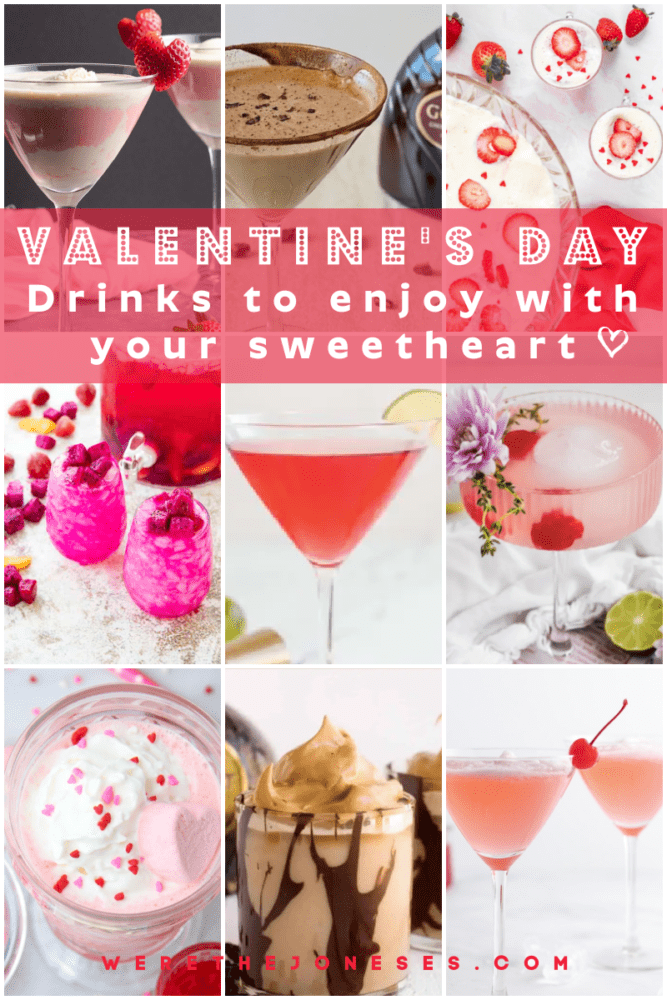 valentine's day drinks galentine's cocktail recipes