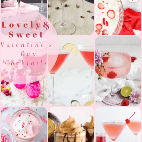 lovely and sweet valentine's drinks