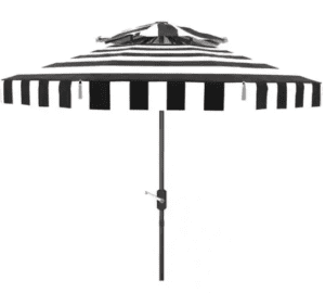 Stripe Outdoor Living Elsa Fashion Line Double Top Umbrella