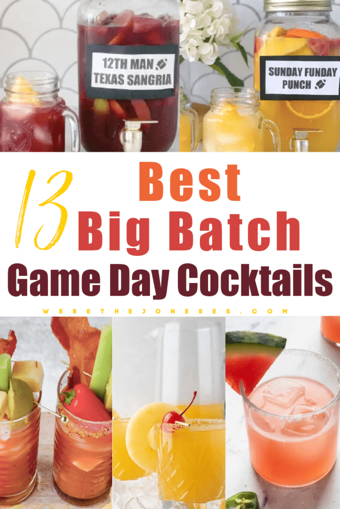 big batch cocktails