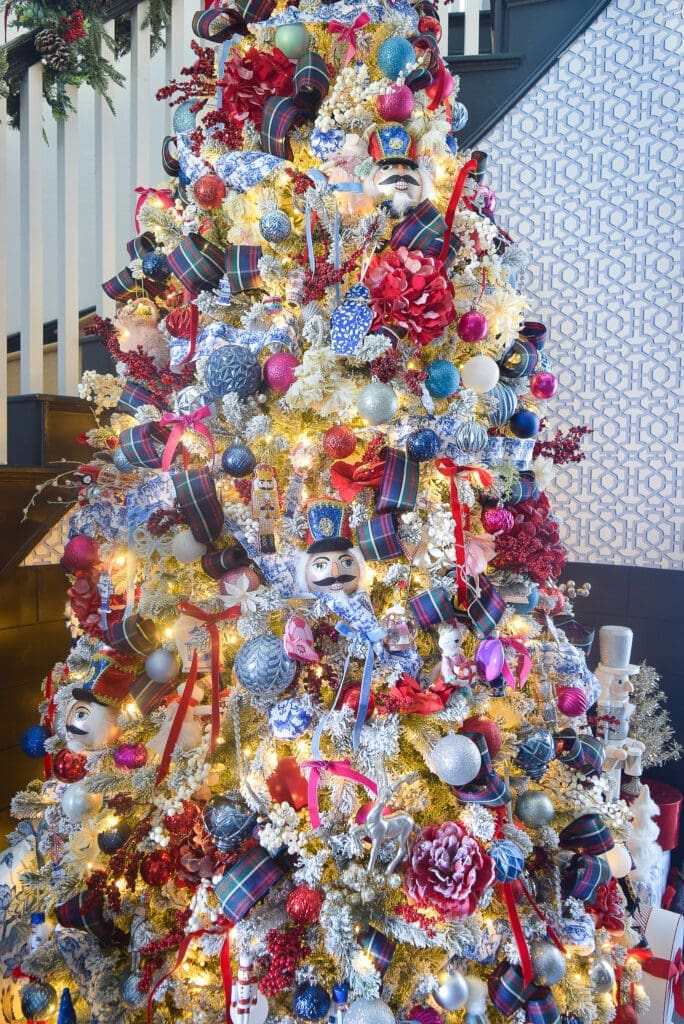 Grand Millennial Christmas Tree 